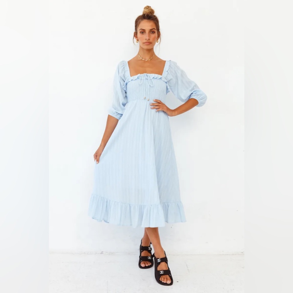 Loved By The Moon Midi Dress